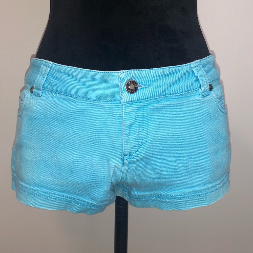 Baby Blue Jean Shorts